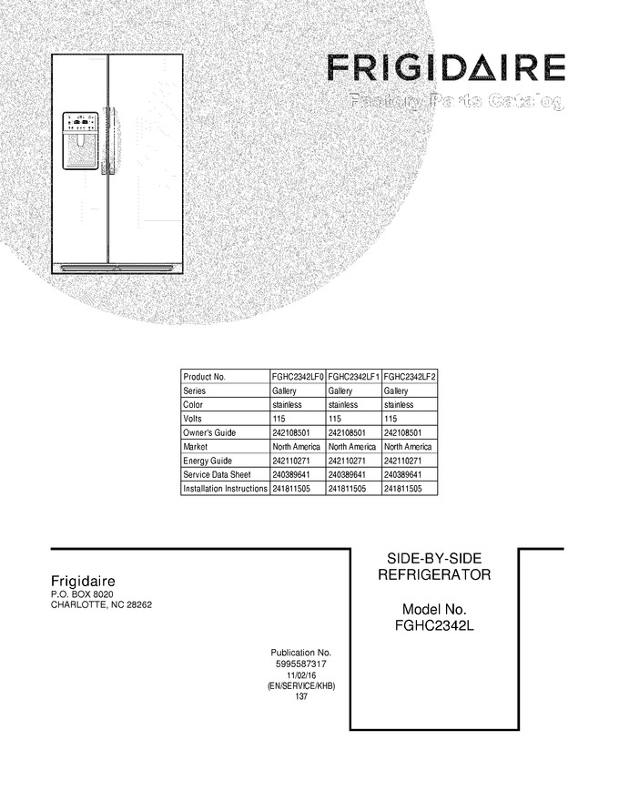 Diagram for FGHC2342LF2