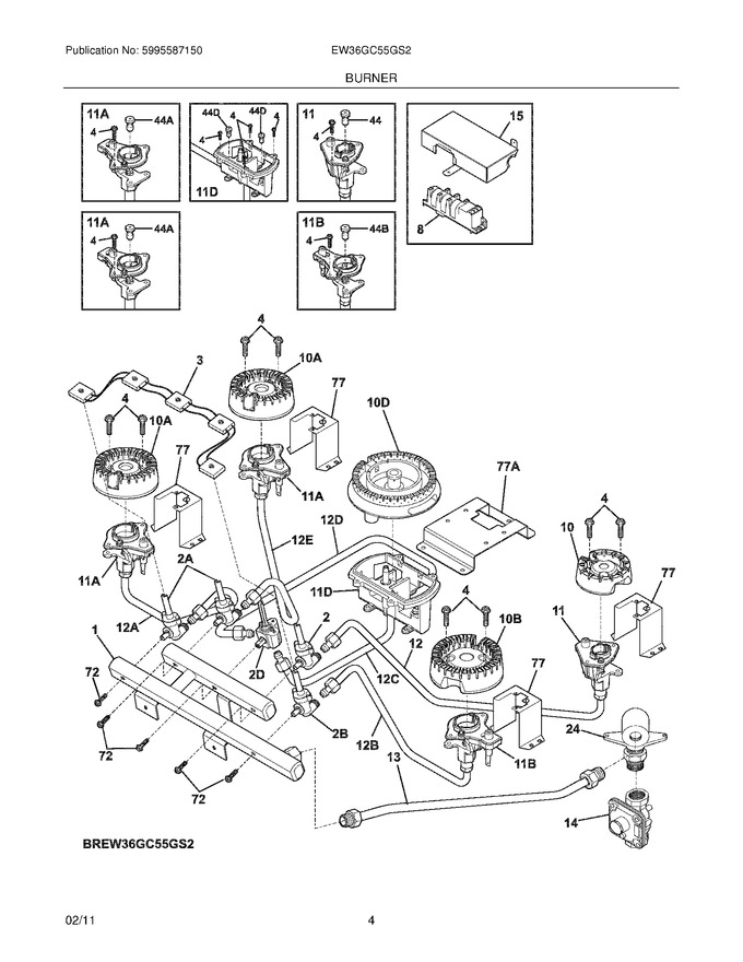 Diagram for EW36GC55GS2