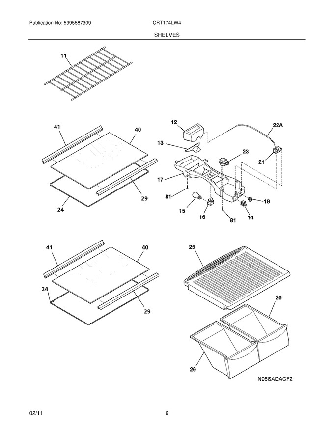 Diagram for CRT174LW4