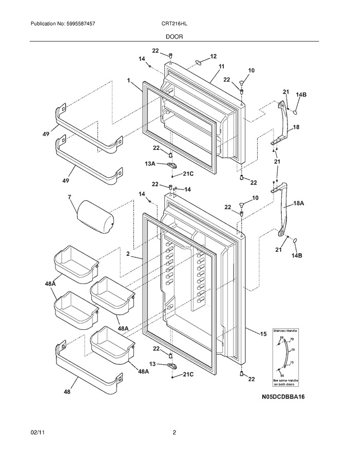 Diagram for CRT216HLB3