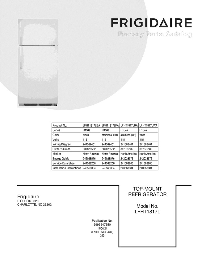 Diagram for LFHT1817LWA