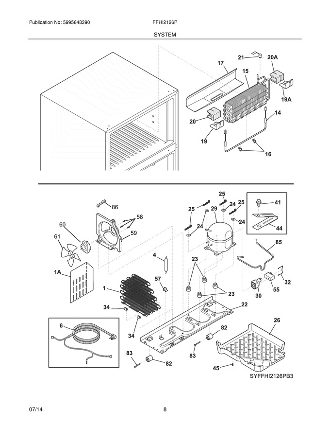 Diagram for FFHI2126PW4