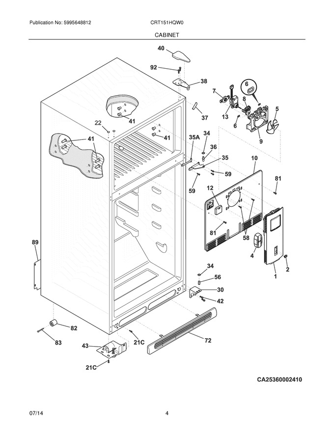 Diagram for CRT151HQW0