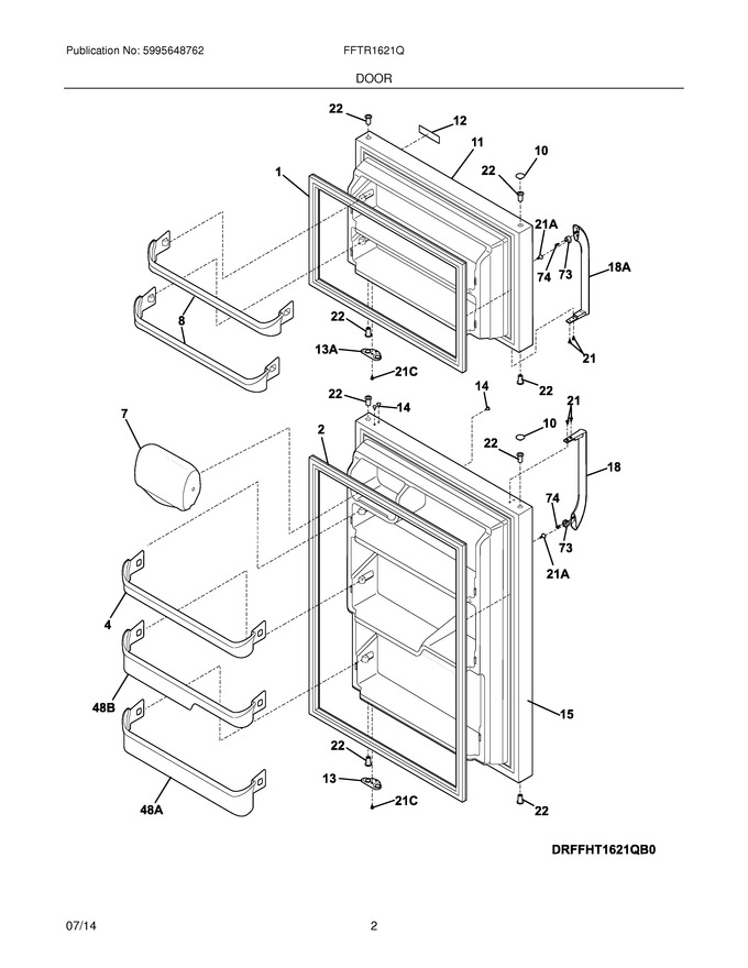 Diagram for FFTR1621QB0