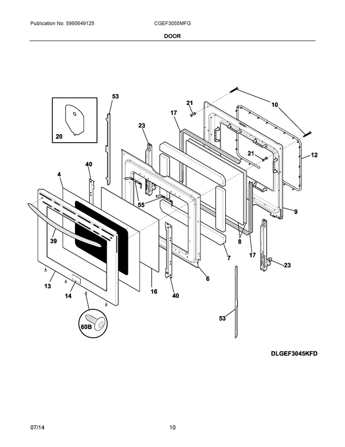 Diagram for CGEF3055MFG