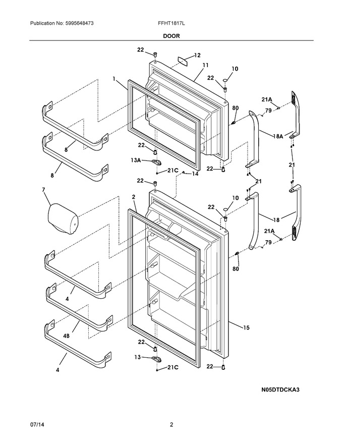 Diagram for FFHT1817LSB