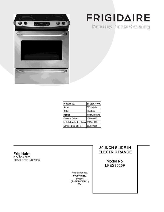 Diagram for LFES3025PFA