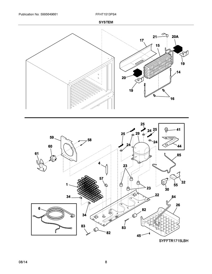 Diagram for FFHT1513PS4