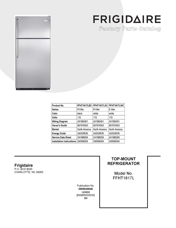 Diagram for FFHT1817LSC