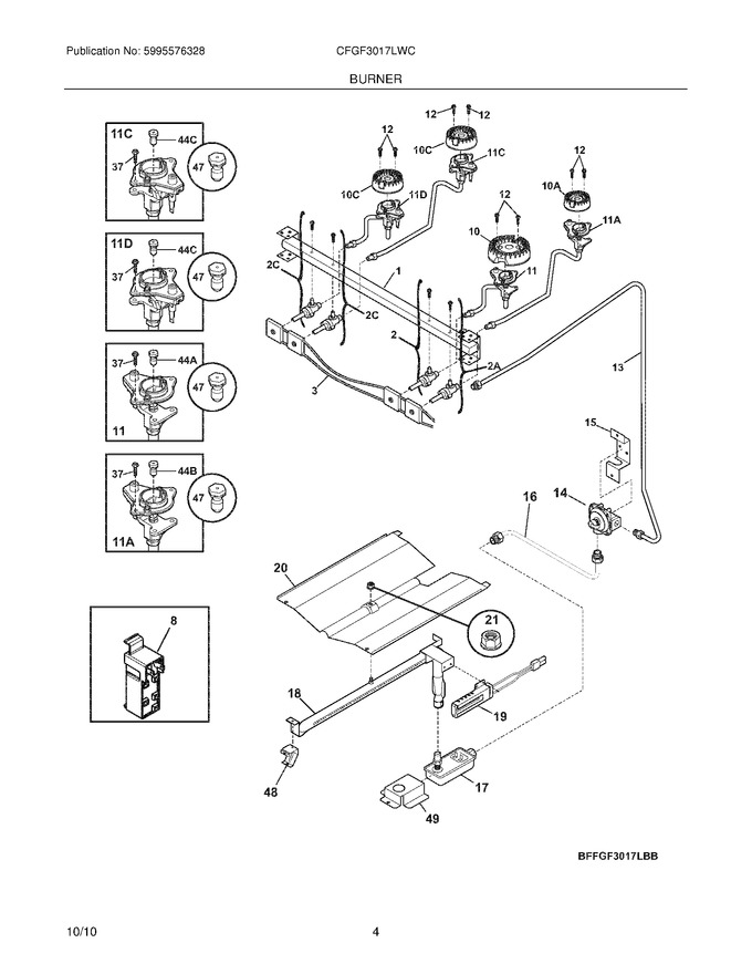 Diagram for CFGF3017LWC