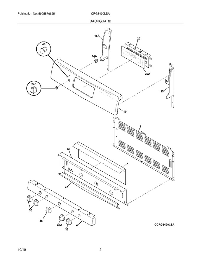 Diagram for CRG3490LSA