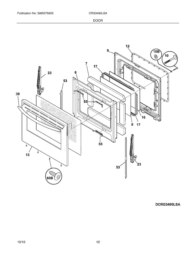 Diagram for CRG3490LSA