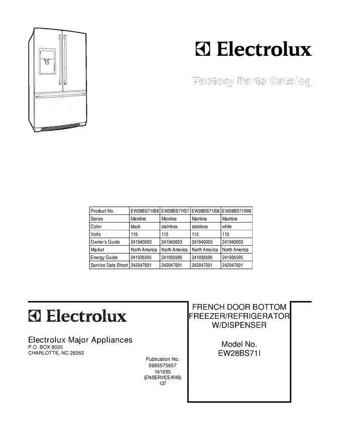 Diagram for EW28BS71IS8