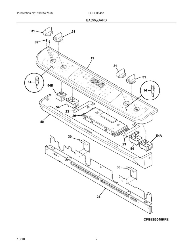 Diagram for FGES3045KBB