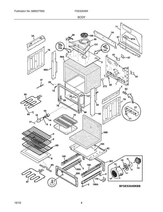 Diagram for FGES3045KWB