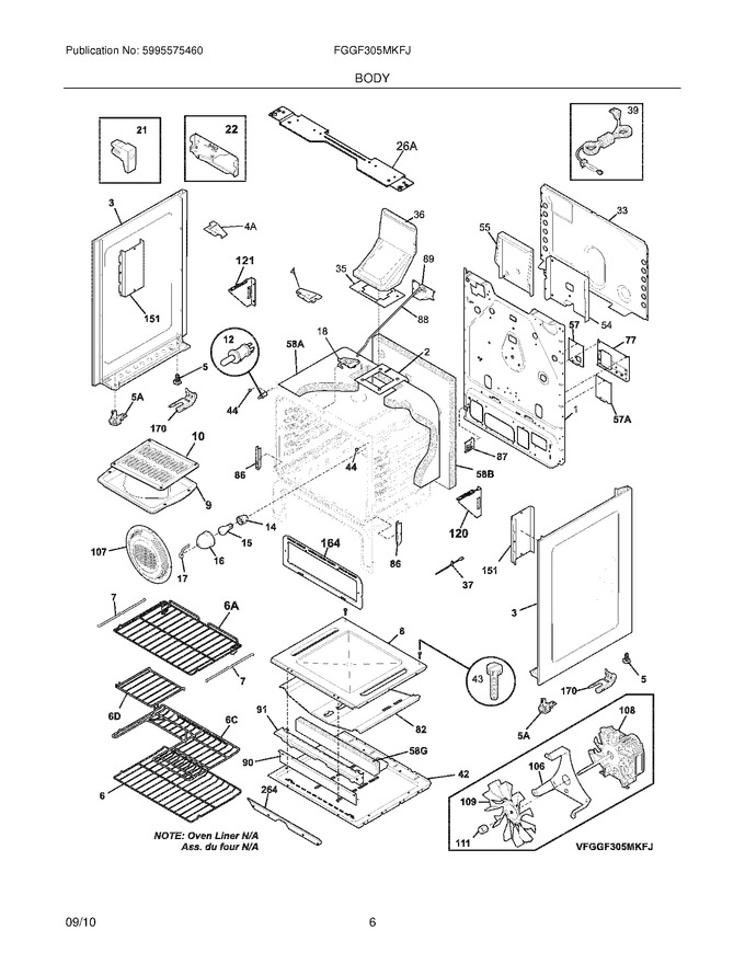 Diagram for FGGF305MKFJ