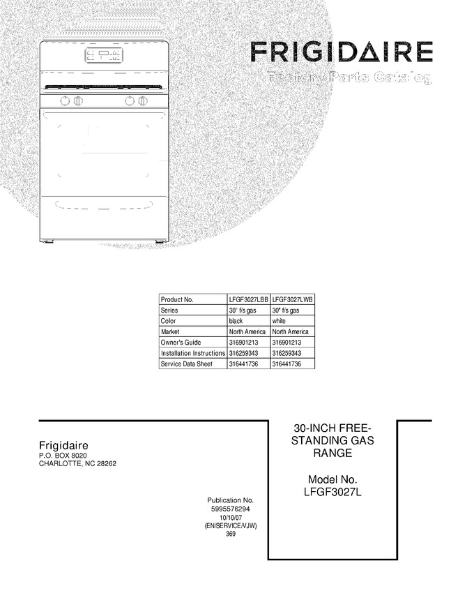 Diagram for LFGF3027LBB