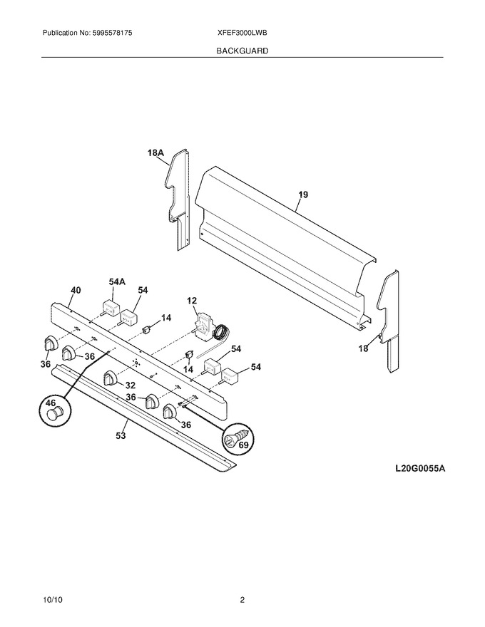 Diagram for XFEF3000LWB