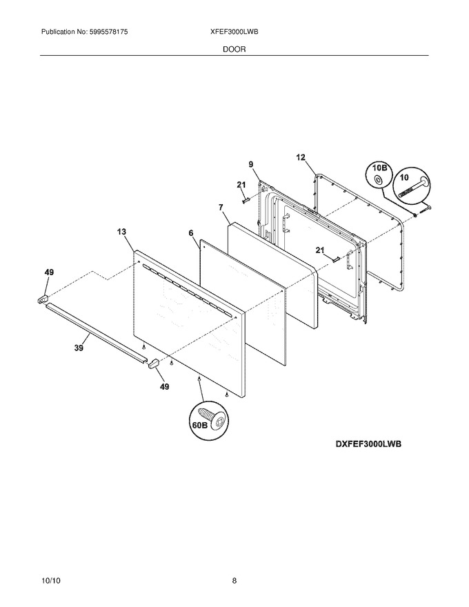 Diagram for XFEF3000LWB