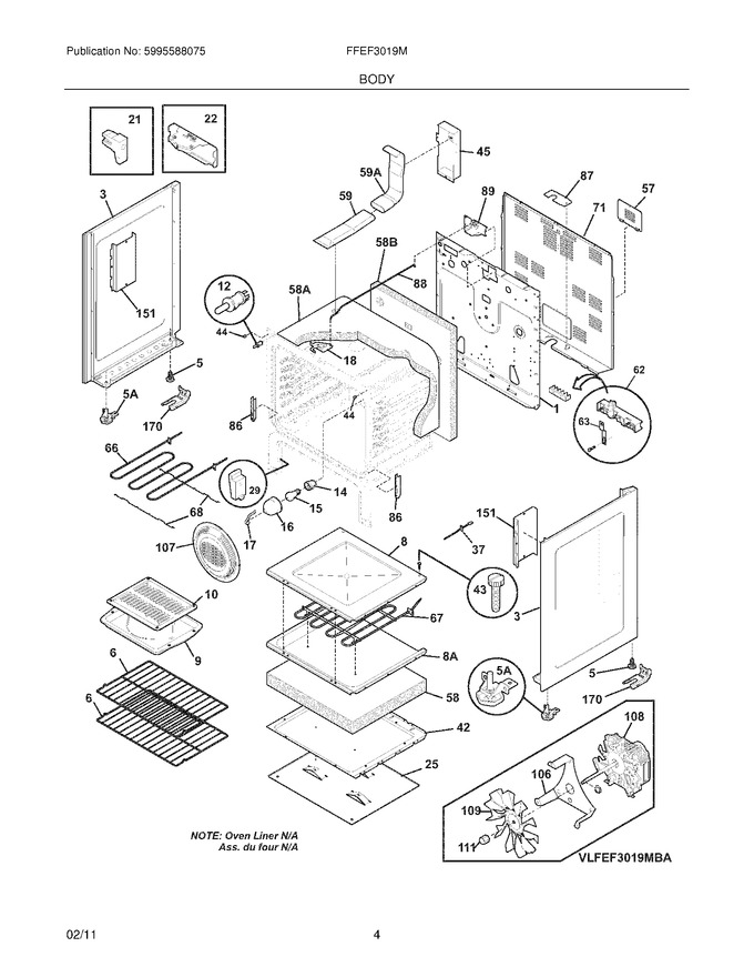 Diagram for FFEF3019MWA