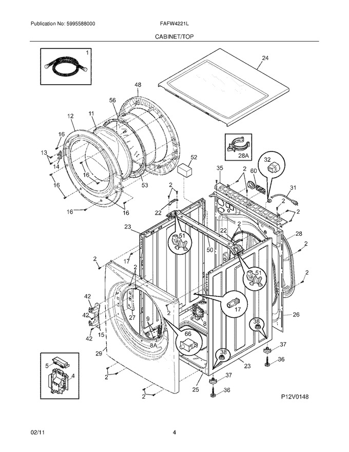 Diagram for FAFW4221LB0