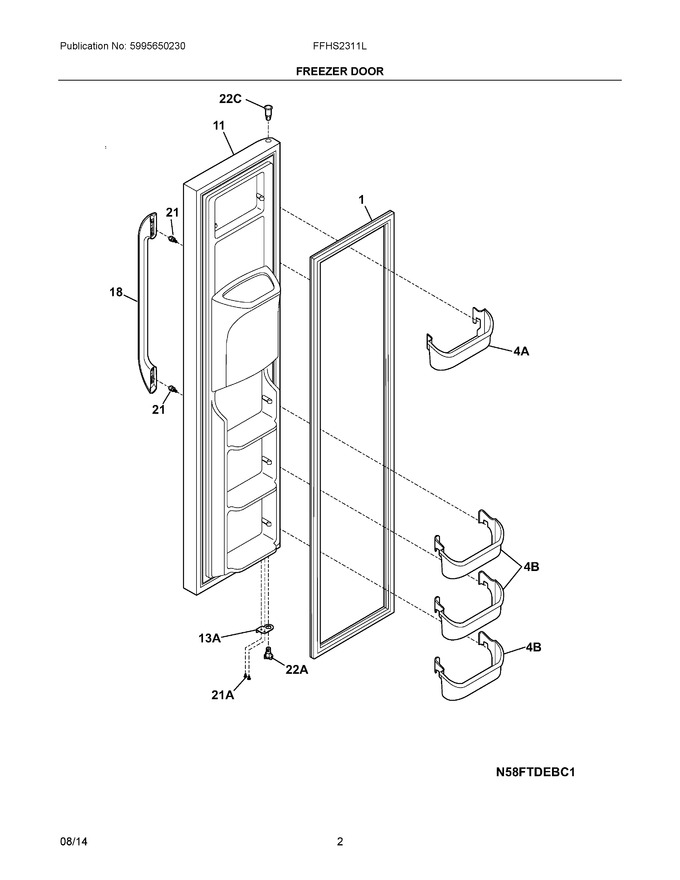 Diagram for FFHS2311LWEA