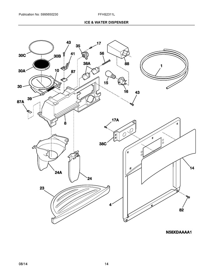 Diagram for FFHS2311LBFA