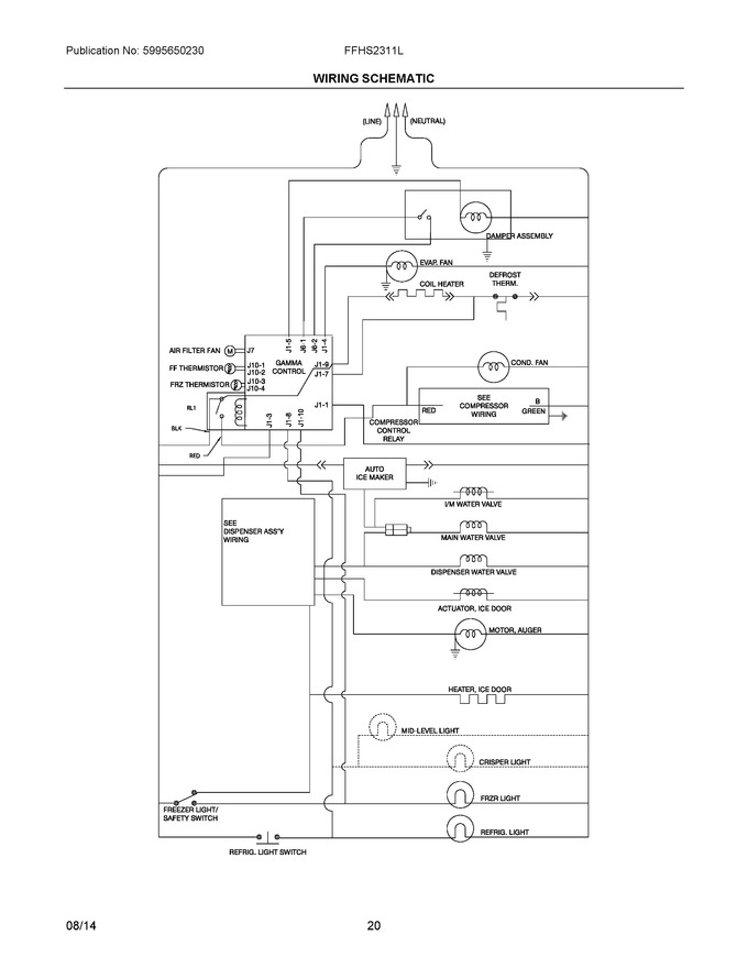 Diagram for FFHS2311LWEA