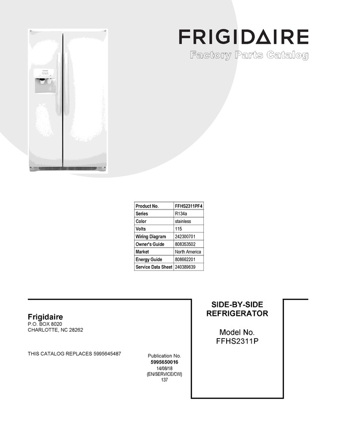 Diagram for FFHS2311PF4