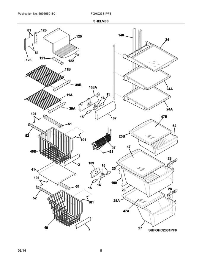 Diagram for FGHC2331PF8