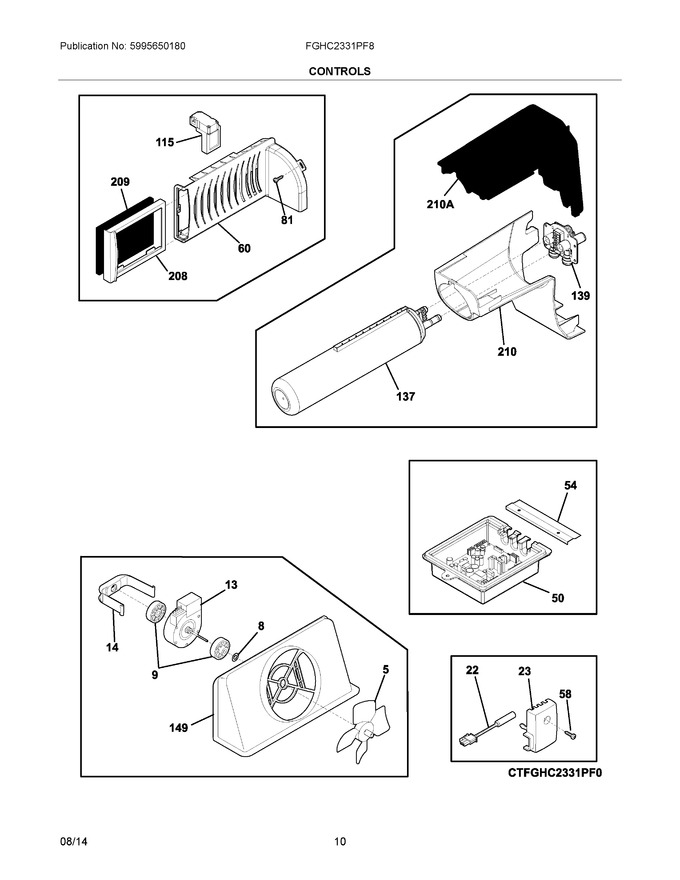 Diagram for FGHC2331PF8