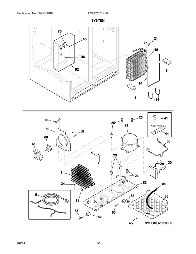 Diagram for FGHC2331PF8