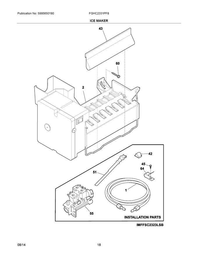 Diagram for FGHC2331PF8