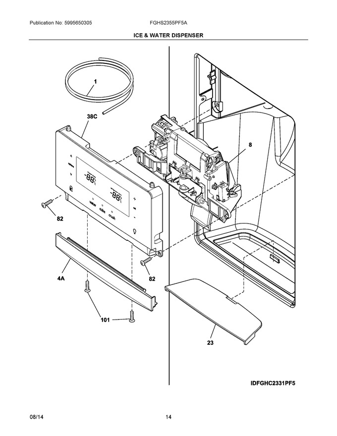 Diagram for FGHS2355PF5A