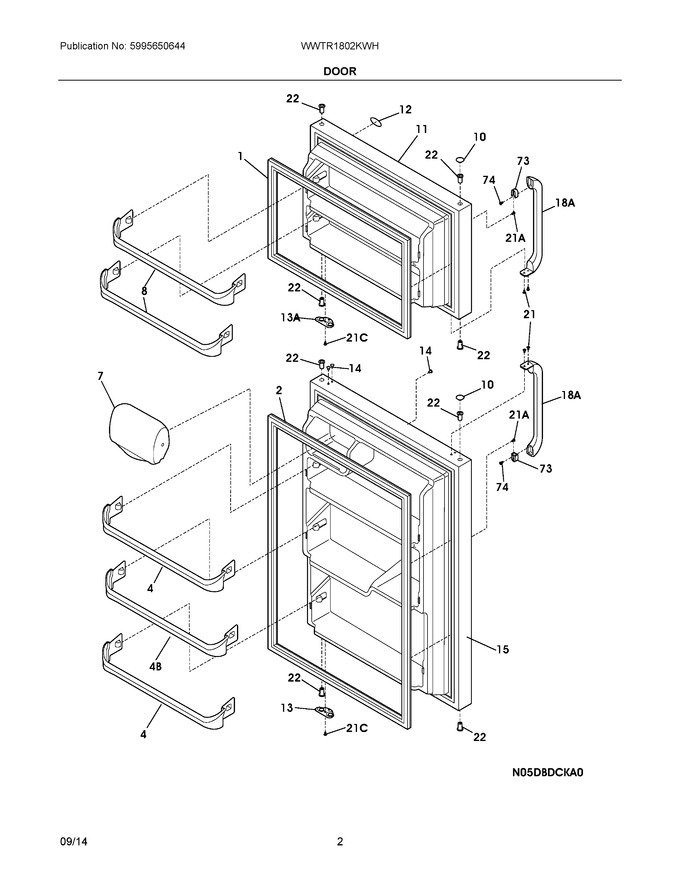 Diagram for WWTR1802KWH