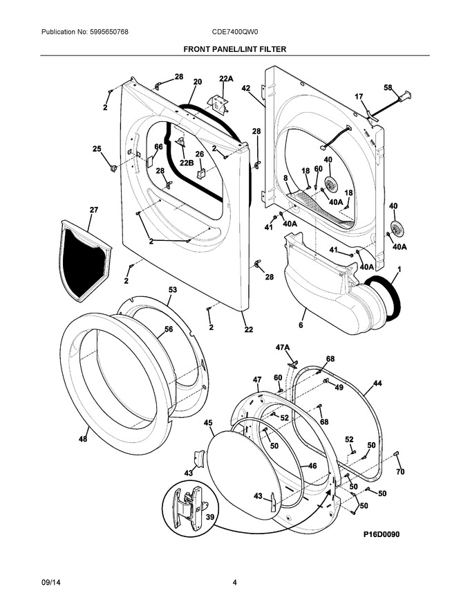 Diagram for CDE7400QW0