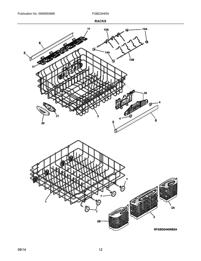 Diagram for FGBD2445NB5A