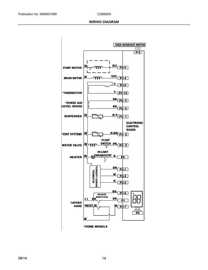 Diagram for CDB900NW2A