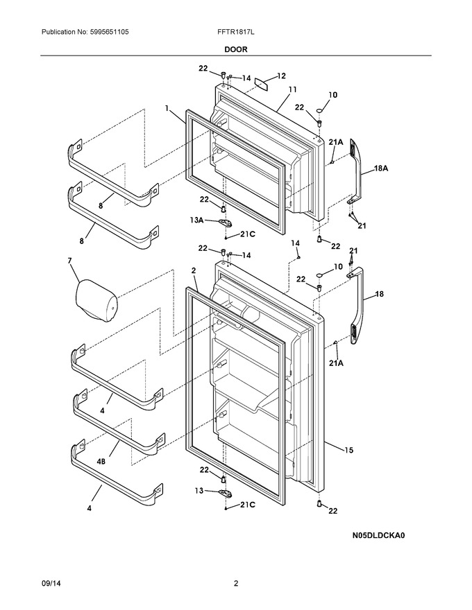 Diagram for FFTR1814LWN