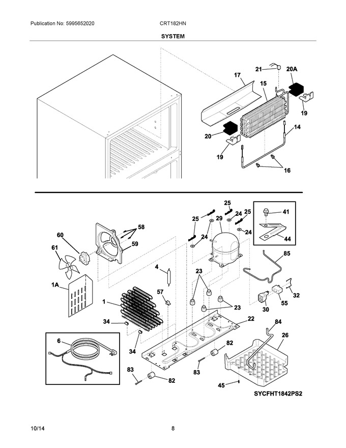 Diagram for CRT182HNW5