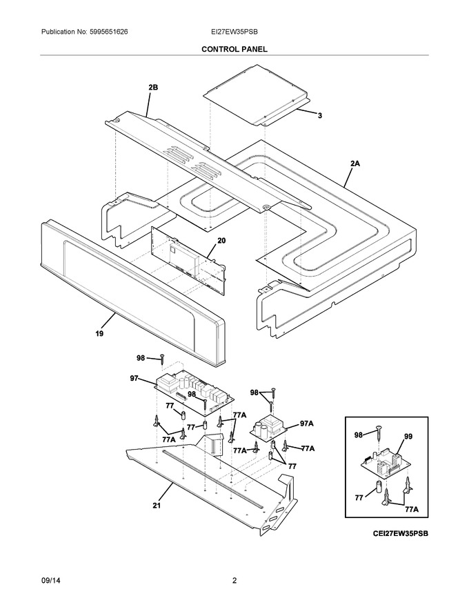 Diagram for EI27EW35PSB