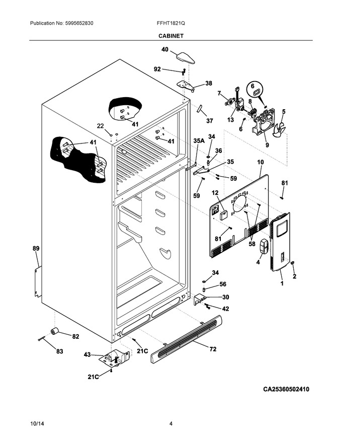 Diagram for FFHT1821QS0