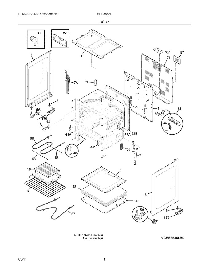 Diagram for CRE3530LWD