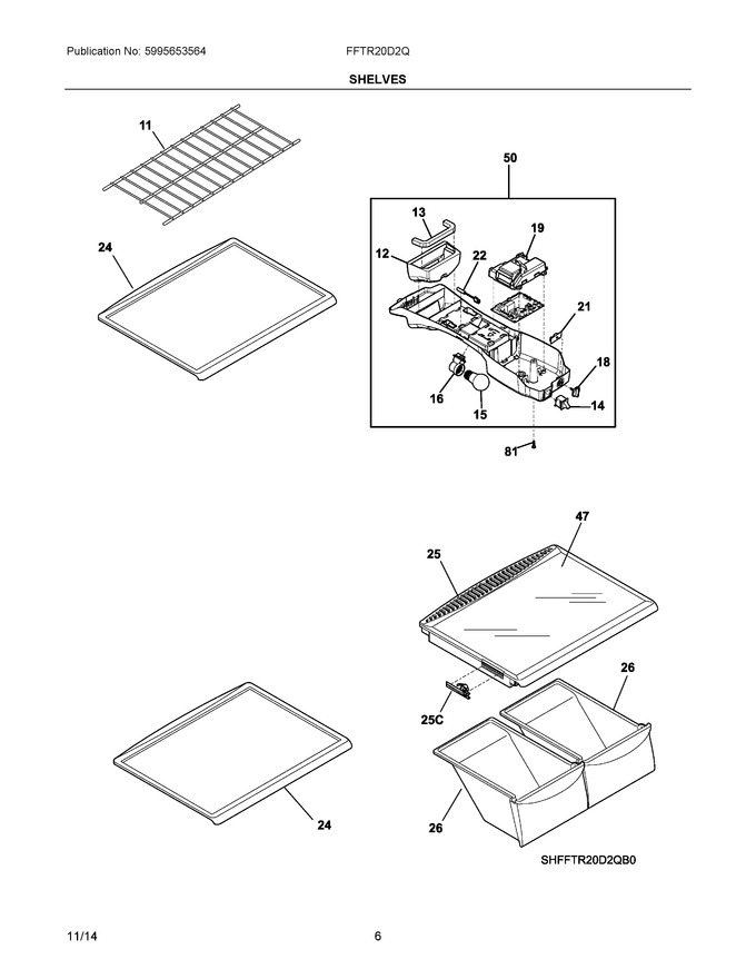 Diagram for FFTR20D2QW0