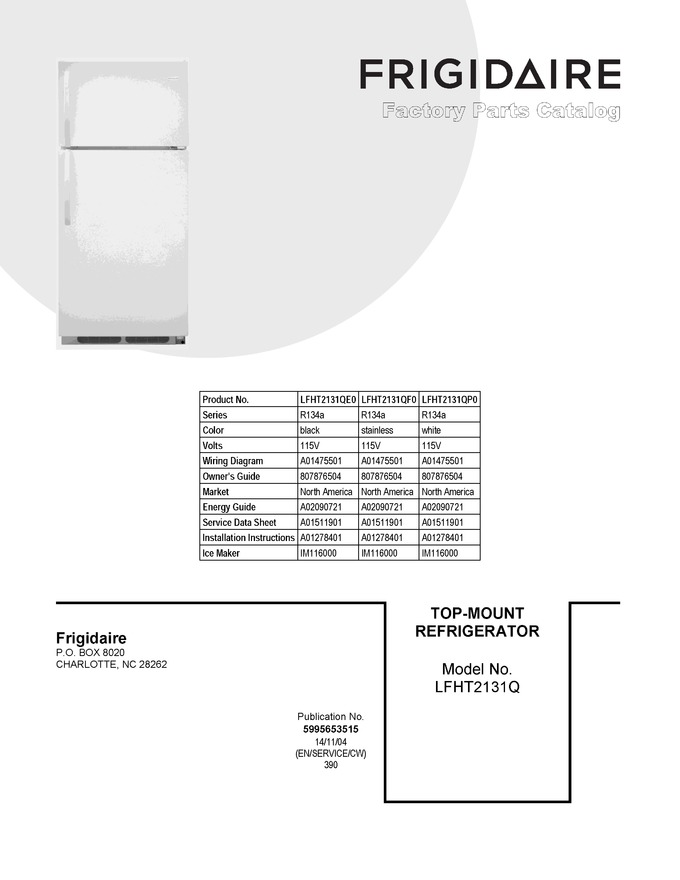 Diagram for LFHT2131QF0