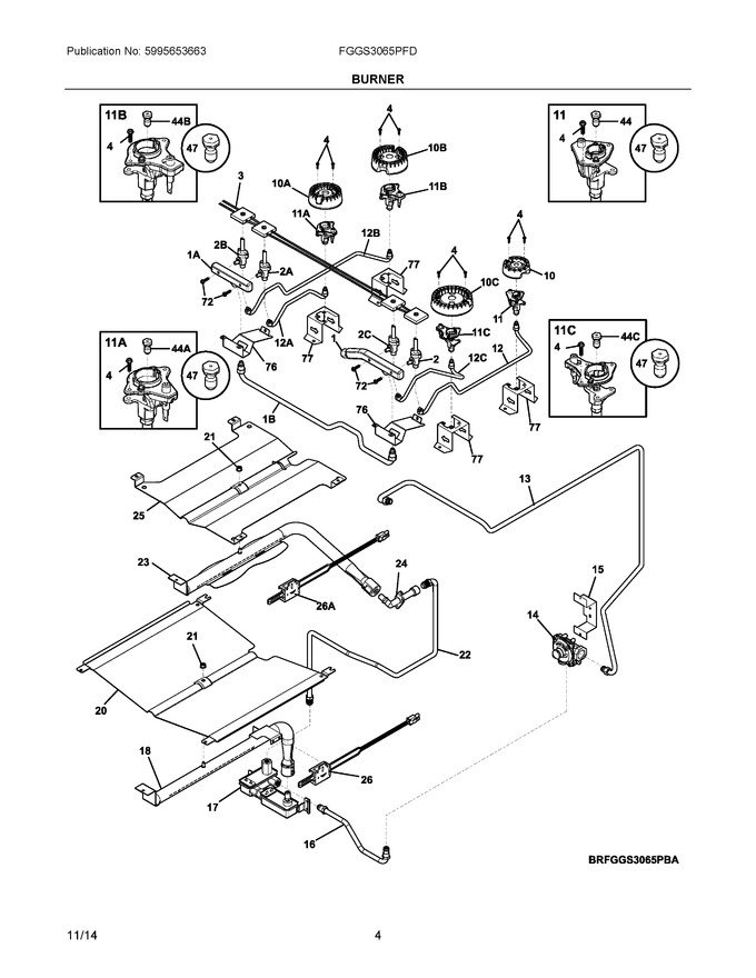 Diagram for FGGS3065PFD