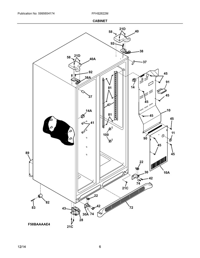 Diagram for FFHS2622MSWA