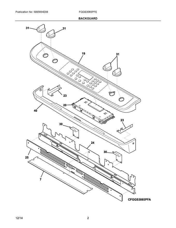 Diagram for FGGS3065PFE