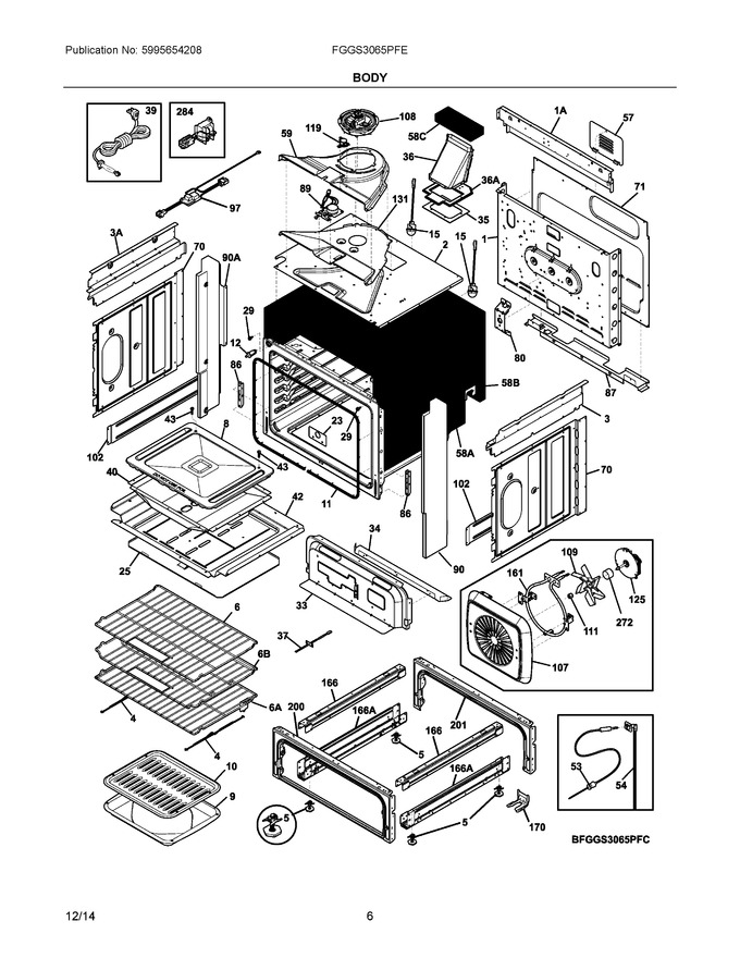 Diagram for FGGS3065PFE