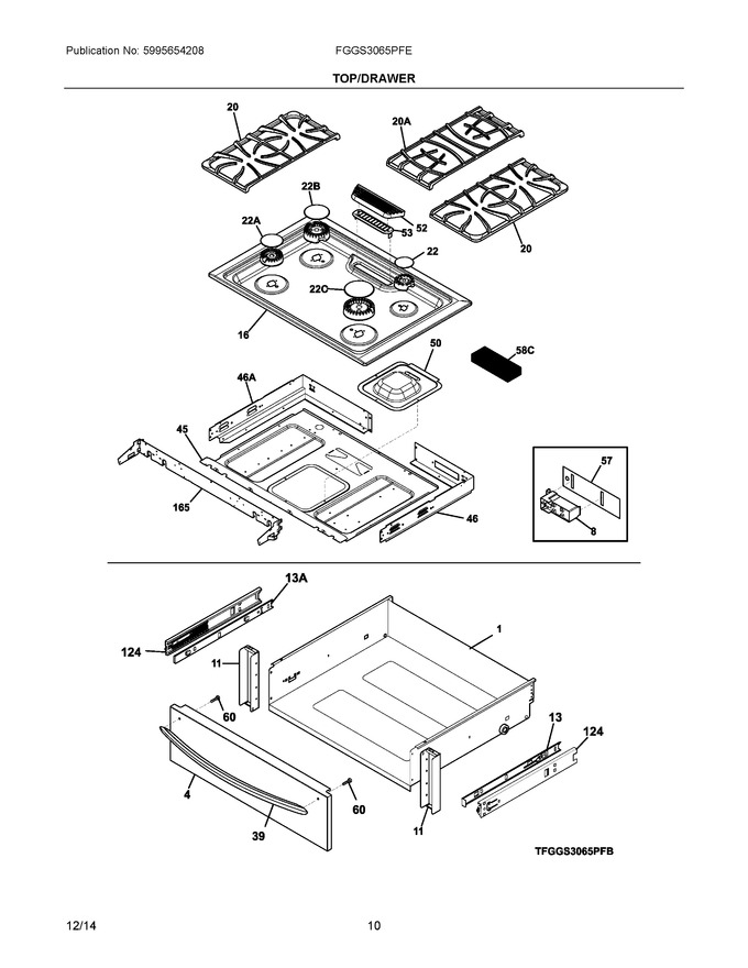 Diagram for FGGS3065PFE